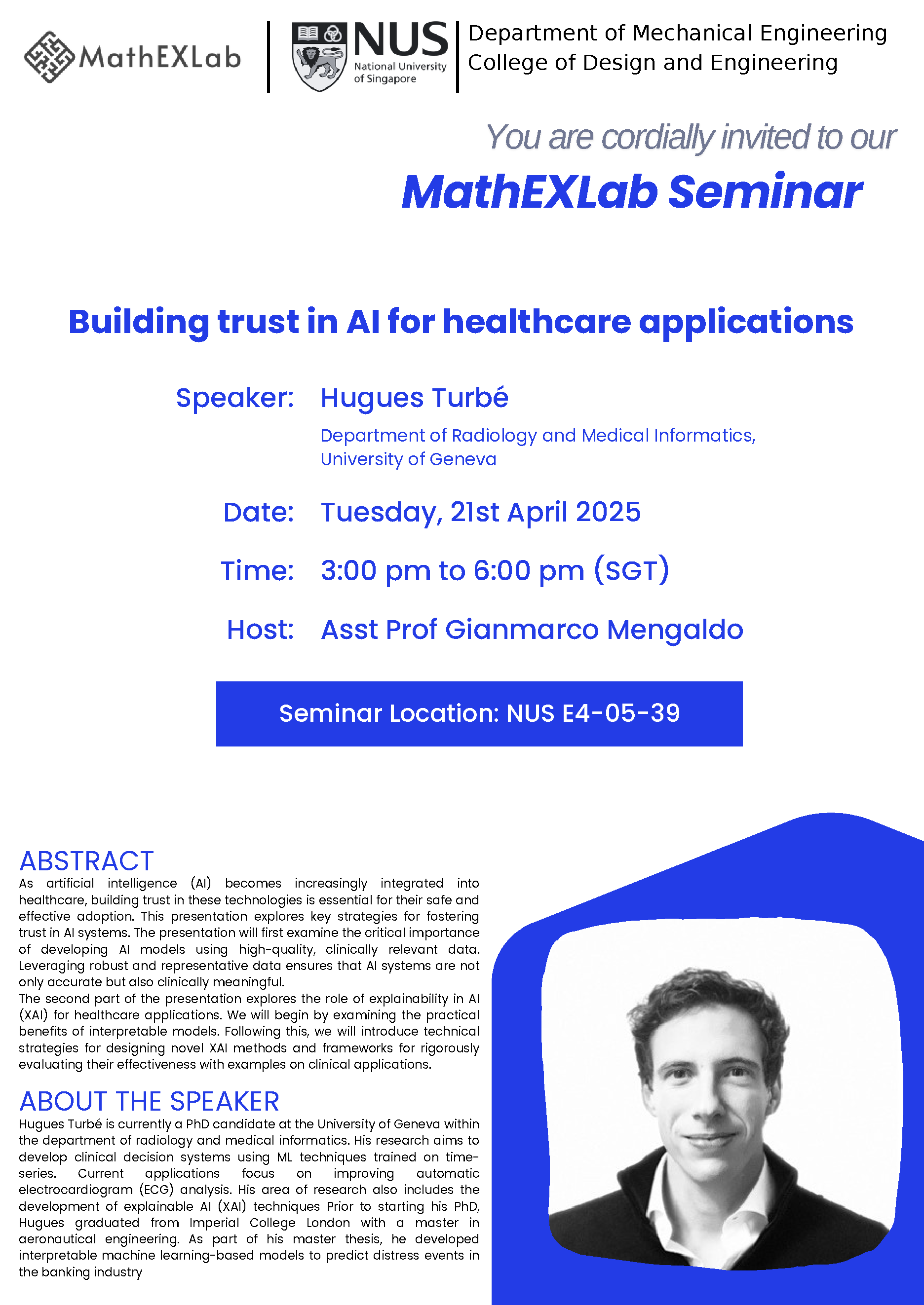 Building Trust in AI for Healthcare Applications